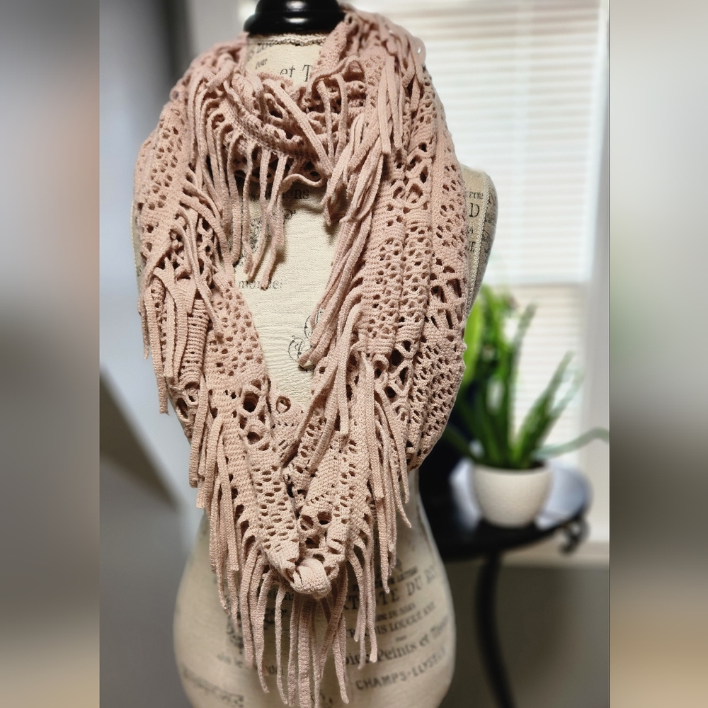 Fringe Infinity Scarf